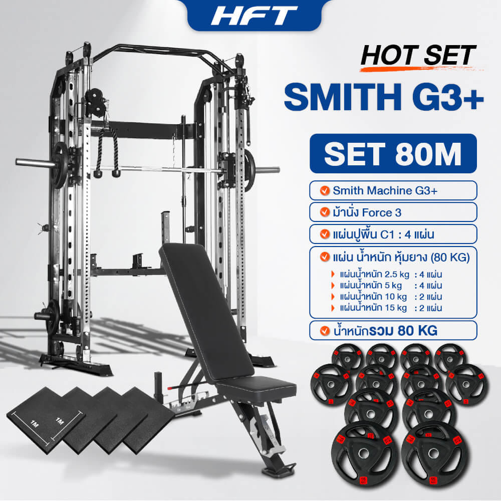 สมิทแมชชีน HOMEFITTOOLS รุ่น G3 SET 80M_1